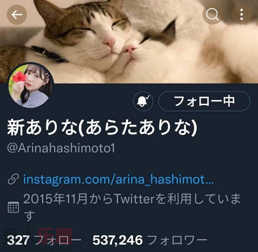 新ありな(新有菜)twitter粉丝破70万！-第2张图片